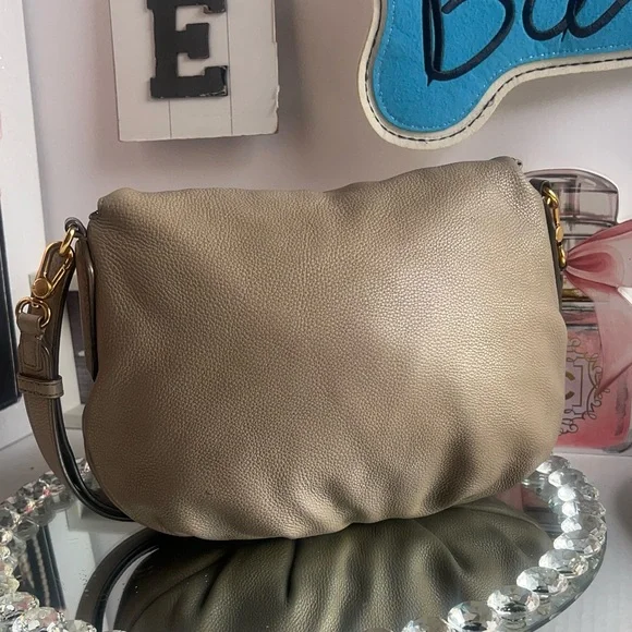 Marc by Marc Jacobs Natalia Classic Cow Leather Cross Body Bag - Picture 3 of 15